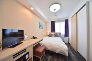 Dormy Inn酒店-札幌分馆温泉双人房（1 张双人床）, 无烟房