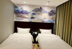 广州皇圣逸林酒店豪华双床房