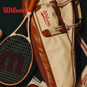 Wilson威尔胜新款复古拍PRO STAFF木纹碳素专业威尔逊网球拍V14