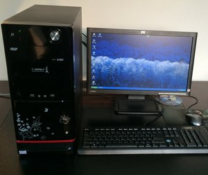 二手电脑 二手整机双核4核 4G 独立游戏高清显卡 主机和显示器