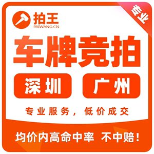 拍王深圳车牌竞价延期广州车牌竞拍指标代拍粤A粤B竞价指标延期