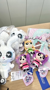 韩国正品代购LINEFRIENDS NEWJEANS飞天小女警系列玩偶毛绒包挂