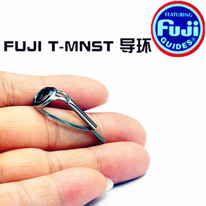 精品FUJI进口富士导环TMNST钛合金支架路亚竿顶环SIC瓷环导线导眼