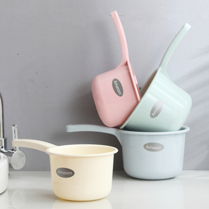 家用水勺塑料厨房大号创意多用途加厚长柄舀水瓢宝宝洗澡水漂舀子