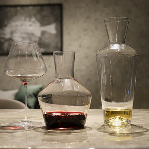 超薄质地几何红酒醒酒器分酒器水晶玻璃无铅家用葡萄酒红酒壶