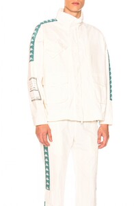C2H4 x Kappa M65 Jacket卡帕背靠背联名限量白色夹克/潮衫 现货