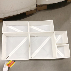 济南IKEA宜家国内代购思库布储物盒6件套抽屉盒分隔抽屉整理收纳