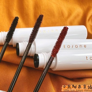 予日本小众To/one TOONE 天然有机纤长浓密卷翘彩色睫毛膏 二款选