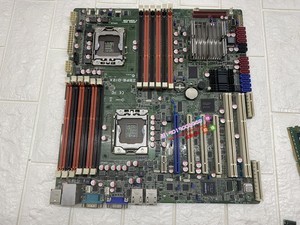 ASUS/华硕Z8PE-D12X 1366 X58平台 双路服务器主板 5520芯片可测