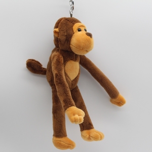 可爱大嘴猴子挂件毛绒玩具长臂猩猩公仔抱抱猴猴钥匙扣挂饰小礼品
