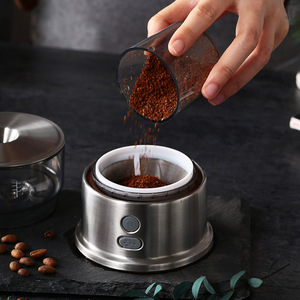 小型电动咖啡豆磨粉器粉碎搅碎打粉机全自动研磨搅磨器便携式家用