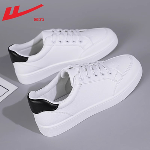 回力小白鞋上海休闲空军白色板鞋一号2024新款夏季透气男鞋子女款