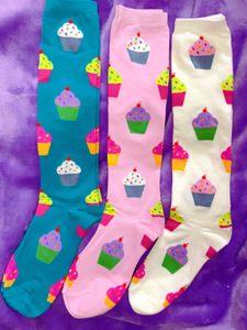 原创袜子可爱堆堆袜长腿袜蛋糕运动软妹土酷ins粉色冬季春秋创意