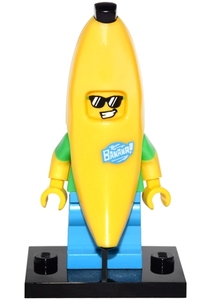 乐高LEGO 抽抽乐第十六季人仔 71013 #15 香蕉人 原封未拆