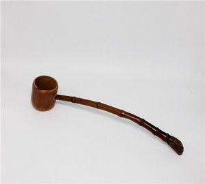 昭和时期手作竹根柄水杓柄杓庭院茶局水屋茶道具日本回流茶道 阿里巴巴找货神器