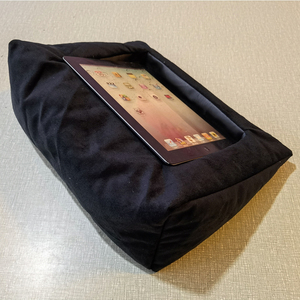 5296豆袋pad平板电脑沙发便携靠垫 平板短绒 支架抱枕颗粒原版
