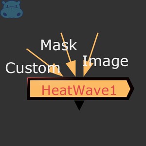 Nuke热浪插件HeatWave v4.0 NUKE热浪/模拟真实热力变形节点插件