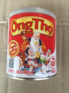 1罐包邮越南进口寿星公炼奶380克vinamilk Ong Tho红罐咖啡伴侣