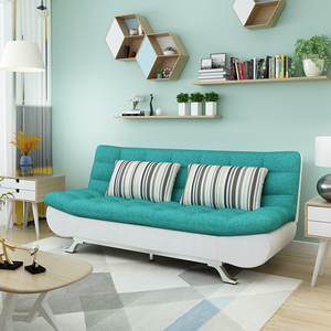 沙发床两用可折叠双人客厅1.2米单人小户型多功能布艺1.5实木皇朝