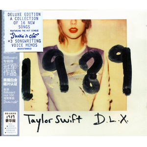 正版 霉霉 泰勒斯威夫特 Taylor Swift 1989专辑CD+歌词本+拍立得