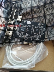 PCI E 1394a图文采集卡 PCI-E转1394a卡 支持windos7/10 32位/64