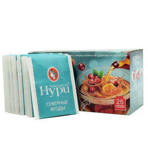 进口水果茶 俄罗斯HYPN公主牌多种口味 25袋小包独立包装/盒
