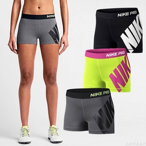 Nike耐克女子时尚紧身短裤夏季新款高弹力透气健身训练跑步运动裤
