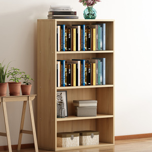 简约现代加宽加高书柜书架自由组合柜子储物柜木质置物收纳柜收纳