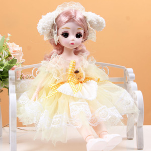 30cm库洛米洋娃娃音乐版换装芭比娃娃礼盒套装女孩公主过家家礼物