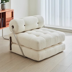 塔吉沙发床客厅休闲椅小户型中古梳化懒人沙发单人椅两用折叠床