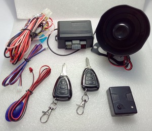 遥控型通用免接线汽车升级防盗器/ 增加振动报警/LED设防指示灯