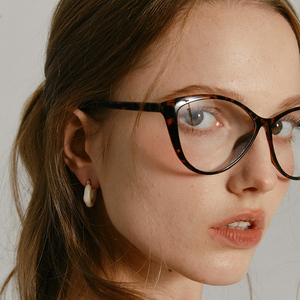 WEARRING 玳瑁高级感眼镜太阳眼镜博主同款日常无度数简约时尚