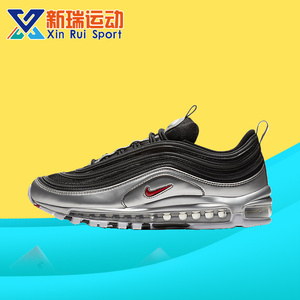 Nike Air Max97液态黑金银子弹气垫专业竞速跑步鞋男女AT5458-001