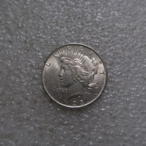 美国 1923年1元 和平鸽早期大银币和老鹰银元外国钱币