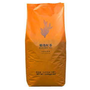 捷荣精选红茶港记丝袜1号茶拼配茶5磅2270克柠檬茶港式奶茶红茶粉