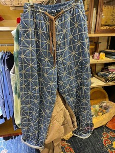 日本 KAPITAL 平田和宏 刺绣 休闲裤 K2209LP007EK-1503