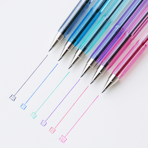 日本PIlot百乐BP-S彩色圆珠笔多色油笔0.7mm啄木鸟细绘画彩绘蓝黑