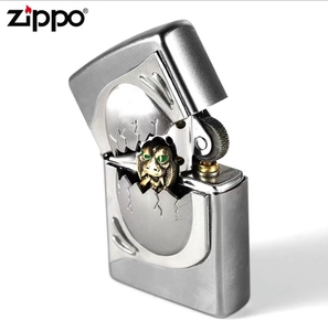 正品Zippo 芝宝煤油防风打火机原装开盖惊喜恐龙蛋眼镜蛇蛋珍藏版