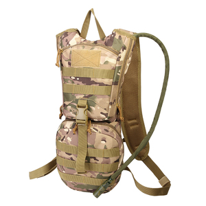 新款户外战术水袋背包男大容量登山运动骑行双肩包野营徒步装备包