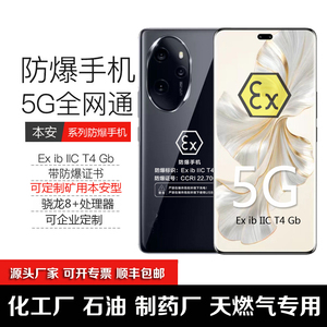 本安5G防爆智能手机石油化工厂加油站气体EXCT4标识工业NFC金铠特