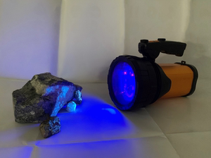 大功率白钨紫外灯ZGD-15探钨紫光灯找钨照钨探矿矿用乌矿钨矿钨灯