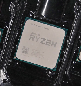 AMD Ryzen 5 PRO 2400G核显处理器 r5 4核8线程AM4 3.6G 散片cpu