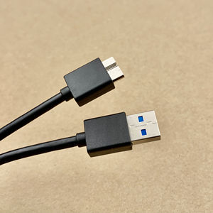 大厂USB3.0黑色数据线 移动短款硬盘线 传输线 纯铜内芯