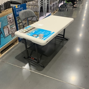 COSTCO购来福太LIFETIME升降式折叠桌学习桌户外餐桌办公桌子1.2m