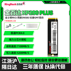 金百达KP260/230 512G/1T/2TB PCIE4.0 电脑M.2固态NVME硬盘SSD
