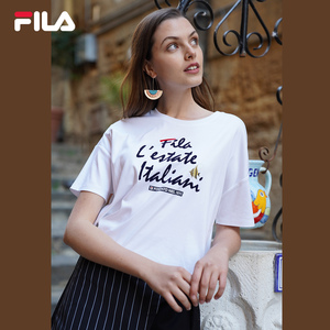 【99划算价】FILA 斐乐官方 女子短袖T恤 2019夏季