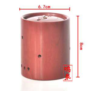 木鱼石艾灸罐子木鱼石针灸按摩器，木鱼石艾灸炉，木鱼石温灸刮痧