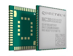 Quectel移远 MC20 模块 GSM/GPRS+GPS+北斗定位 小体积 低功耗