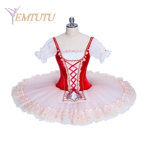 EMTUTU专业定制芭蕾TUTU葛佩莉亚角色舞台表演比赛盘裙纱裙E1357