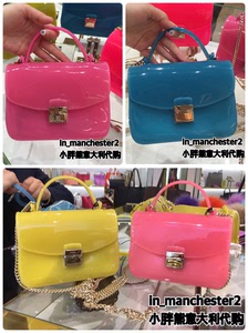 FURLA/芙拉正品女包经典CANDY果冻/糖果夏季百搭单肩斜跨链条包